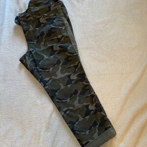 Torrid Camouflage Capris